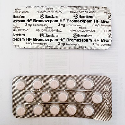 Bromazepam (Lexotan) 3 mg