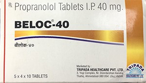 Propranolol 40 mg