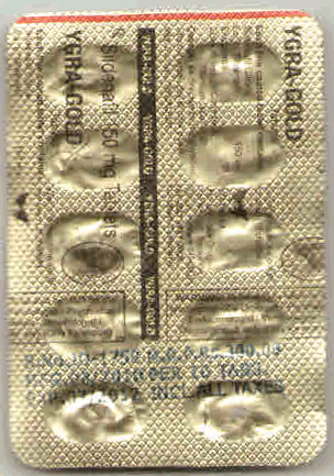 Ygra Gold 150 mg ( Viagra Generico)