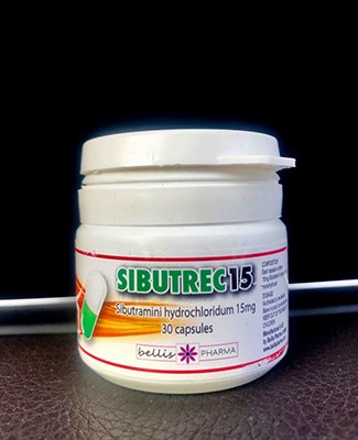 Generische Reductil Sibutramine (Meridia) 15 mg SIBUTREC