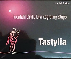 Tadalafil Tastylia orally disintegrating streaps