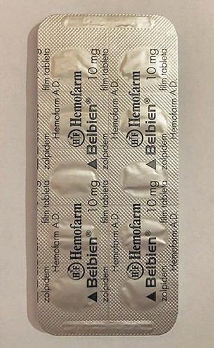 Kaufen Zolpidem (Zolbien)10 mg Brand