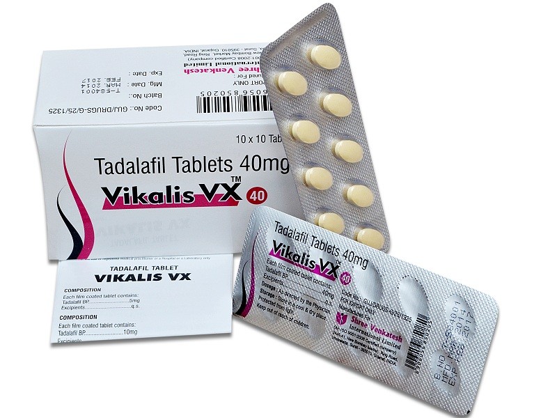 Cialis Genérico (Tadalafilo) 40 mg 