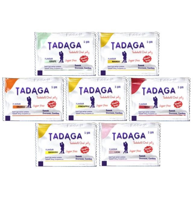 Tadaga Tadalafilo Oral Jelly 5 mg