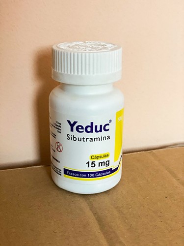 Reductil Genérico Sibutramine - SLIMEX 15 mg