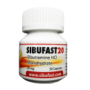 Reductil Genérico Sibutramine (Meridia) 20 mg SIBUFAST